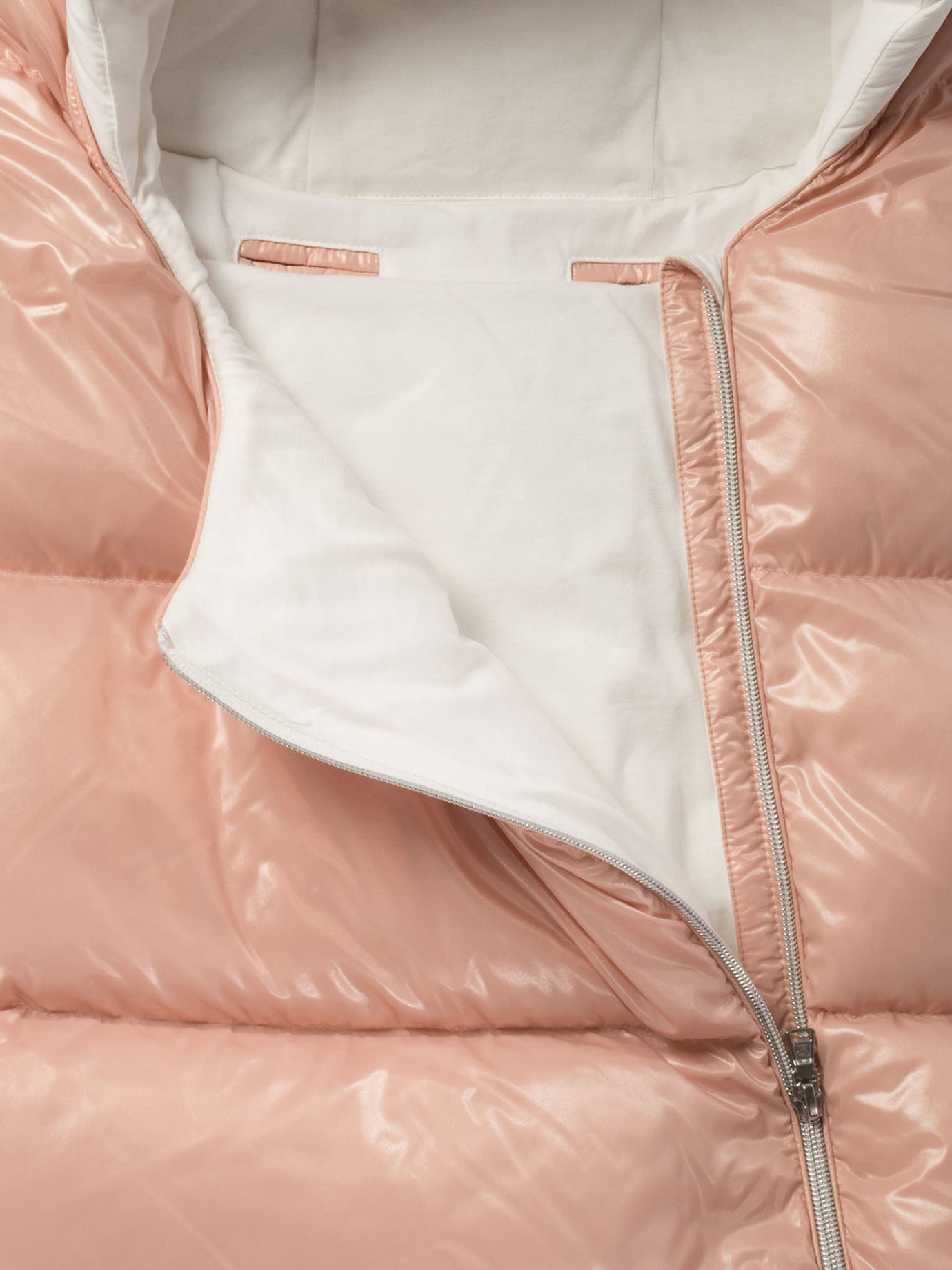 MONCLER ENFANT Pink Down-filled baby nest